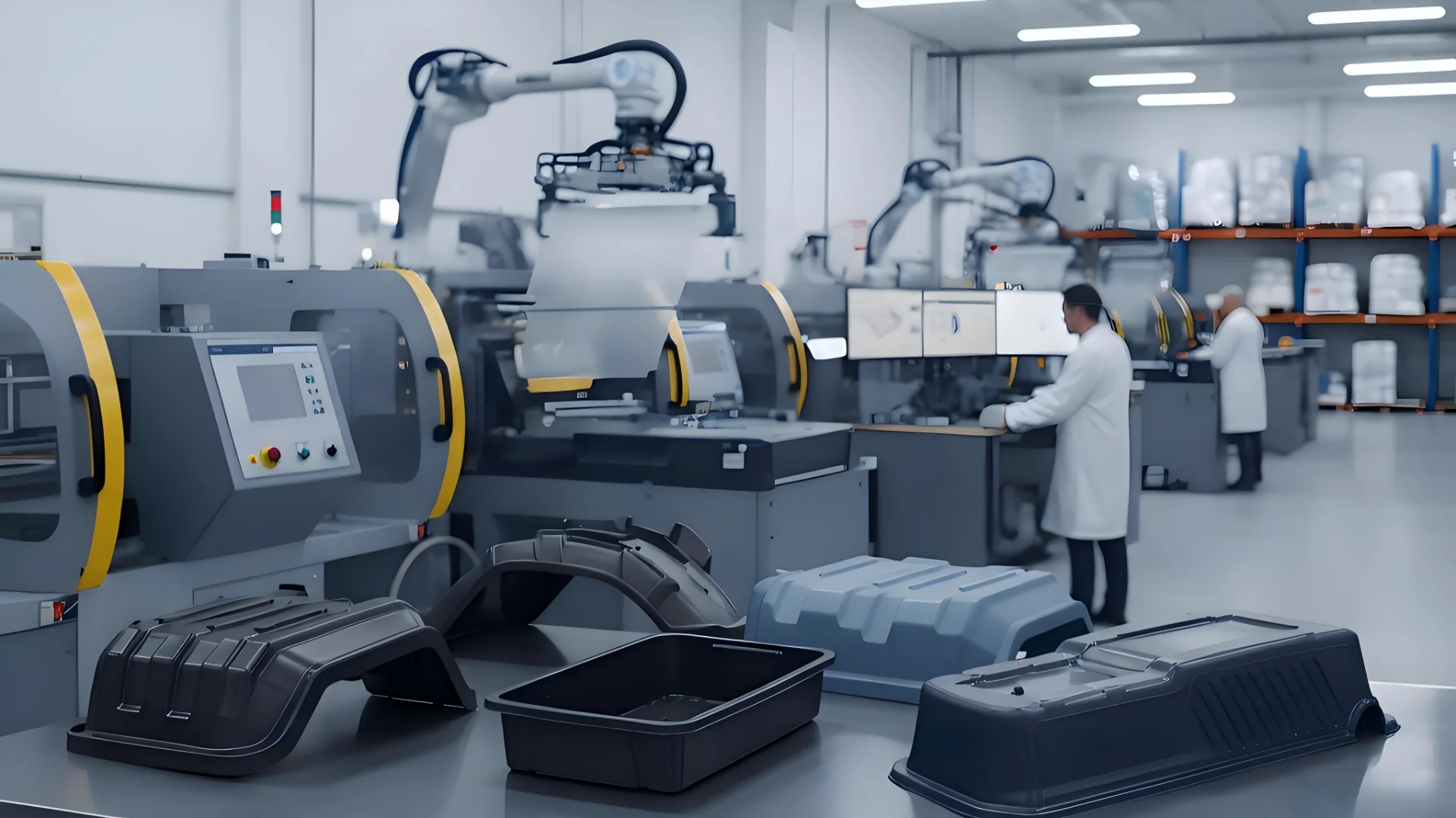 Modern vacuum forming production facility