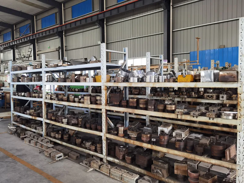 Extrusion die storage racks