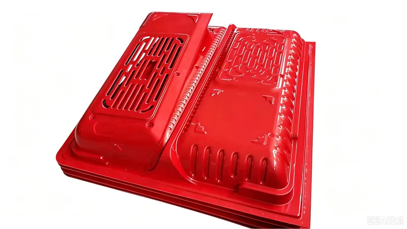 Pressure formed equipment cover